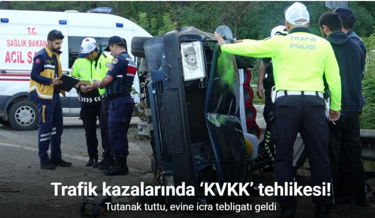 Trafik kazalarında ‘KVKK’ tehlikesi