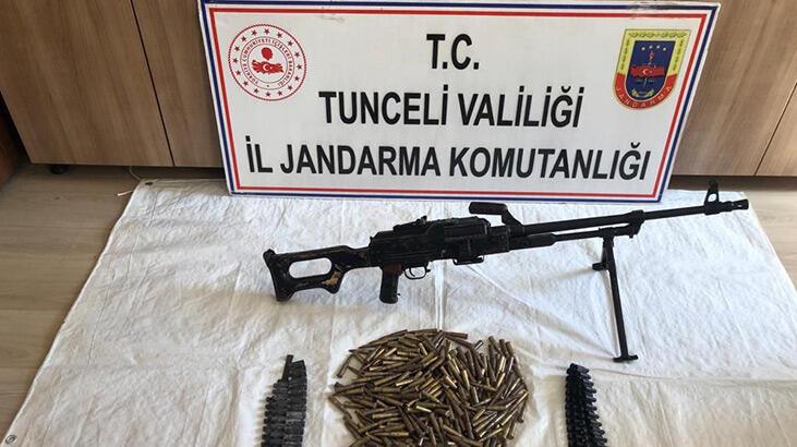 Tunceli’de teröristlerin kullandığı sığınak imha edildi
