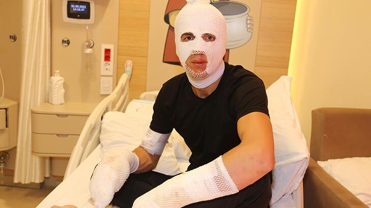 Tünelde çalışırken akıma kapıldı! Dikkatsizliği yüzünden canından oluyordu