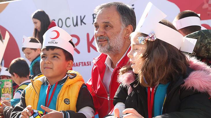Türk Kızılay, 'Kızılay Haftası Sokağı'nda çocukları ağırladı