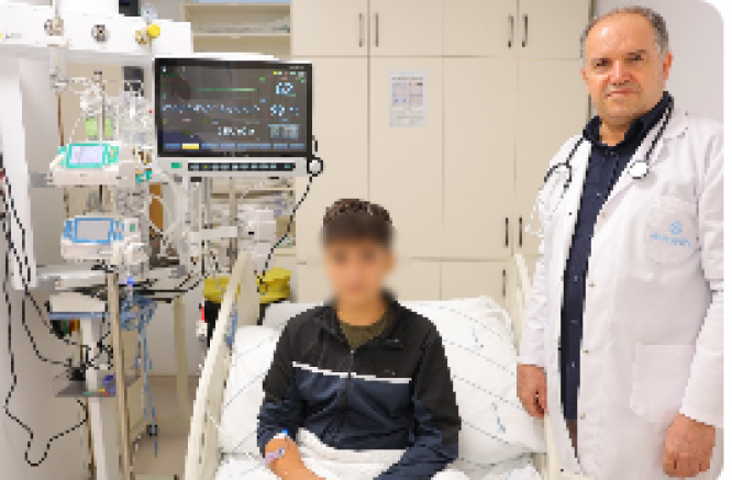 Tuz ruhunu su zanneden 14 yaşındaki çocuk ölümden döndü