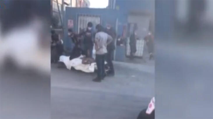 Tuzla'da iş yerinde meydana gelen parlamada 2 kişi yaralandı