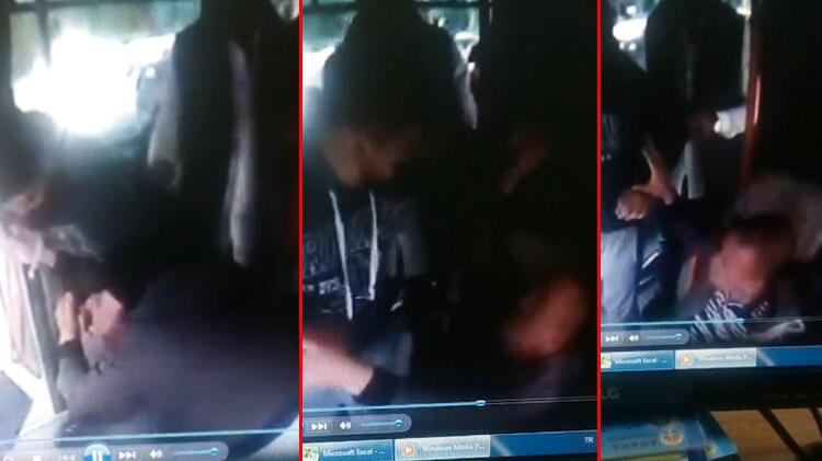 Ücret ödemeden otobüsüne binen 2 genç, şoförü darbetti!