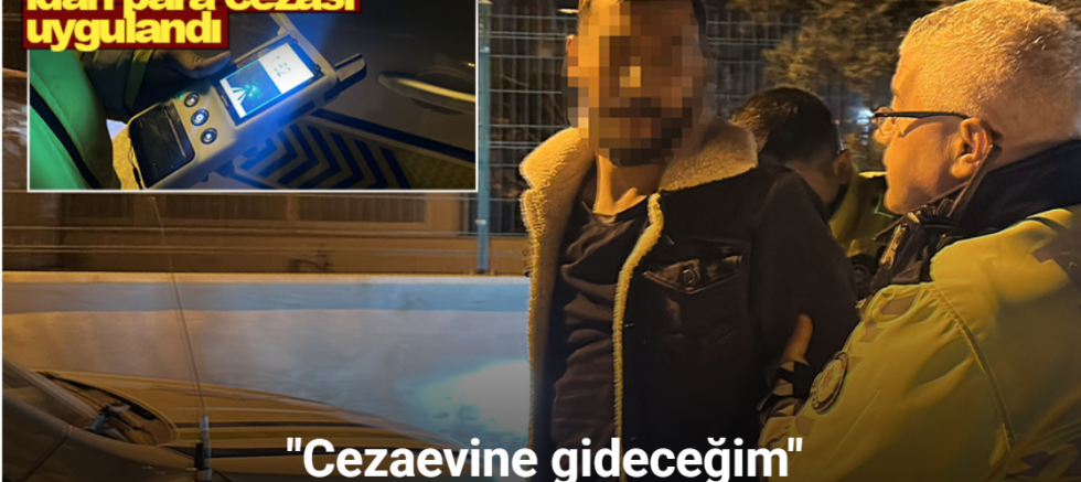 Üçüncü kez alkolden yakalanmamak için polisin üstüne araç sürüp kaçtı, yarım milyon lira ceza yedi