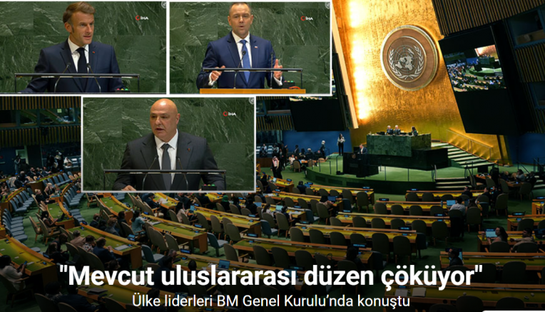 Ülke liderleri BM Genel Kurulu’nda konuştu