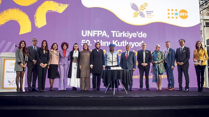 UNFPA Türkiye’deki  50. yılını kutladı