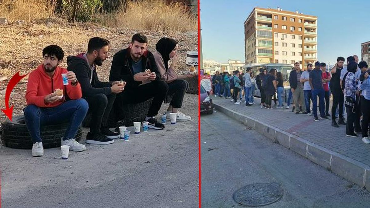 Üniversitede tepki çeken görüntü! Rektör, öğrencilere ücretsiz yemek getiren belediyeyi üniversiteye sokmadı
