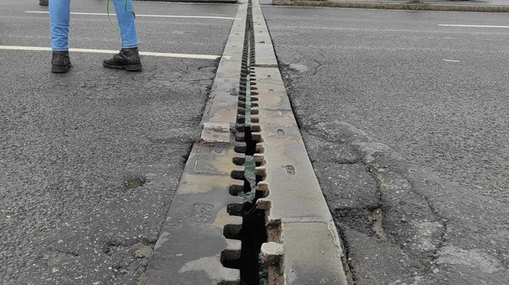 Unkapanı Köprüsü'nde yine ayrılma yaşandı