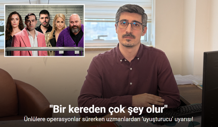 Ünlülere operasyonlar sürerken uzmanlardan ‘uyuşturucu’ uyarısı: 