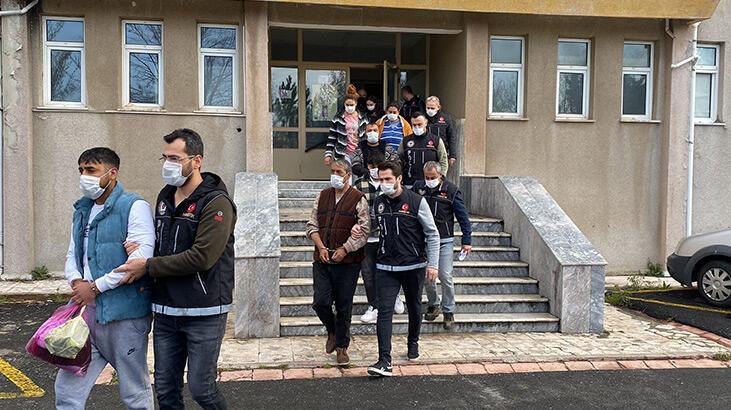 Uyuşturucu operasyonunda yakın akraba 7 kişi tutuklandı