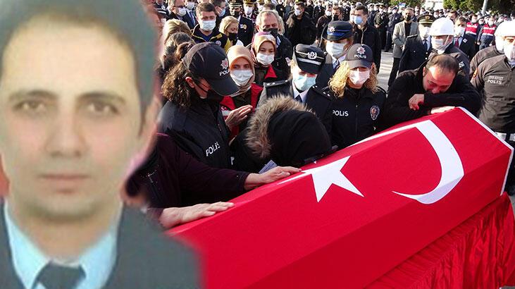 Uyuşturucu satıcılarıyla çatışmada şehit olan polis için Balıkesir'de tören