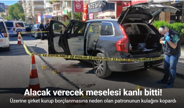 Üzerine şirket kurup borçlanmasına neden olan patronunu silahla yaraladı