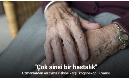Uzmanlardan alzaymır riskine karşı ’kognoskopi