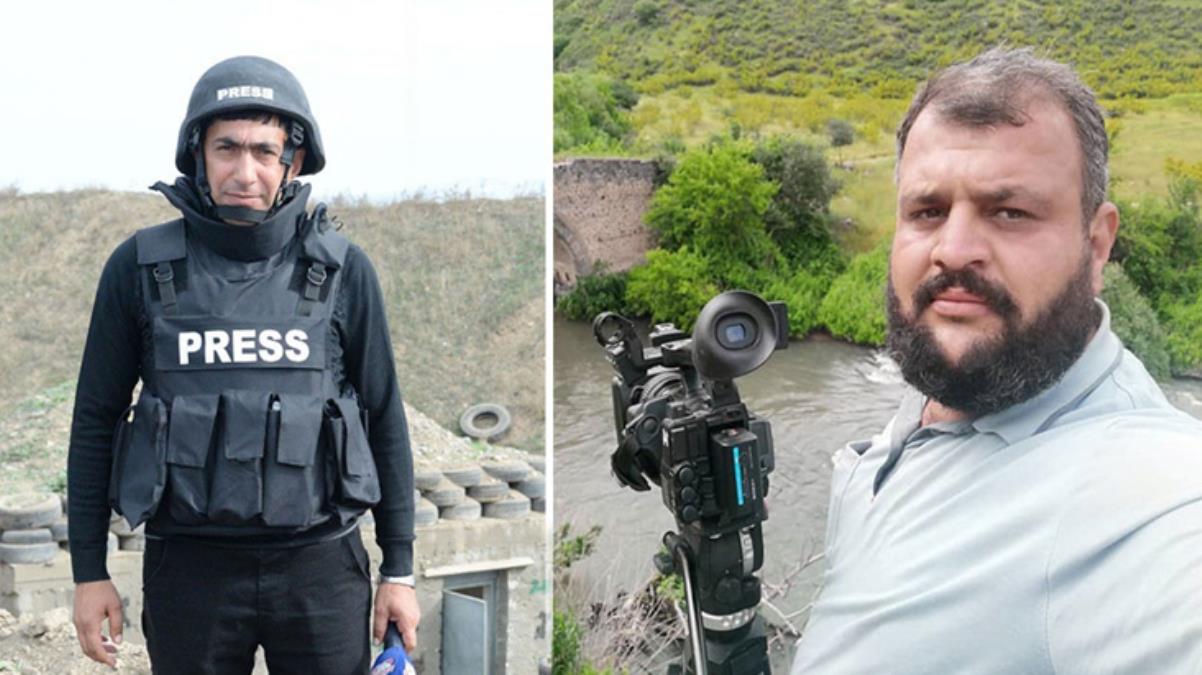 Vahim olayın görüntüleri ortaya çıktı! Azeri gazeteciler kendi ölümlerini böyle kaydetti