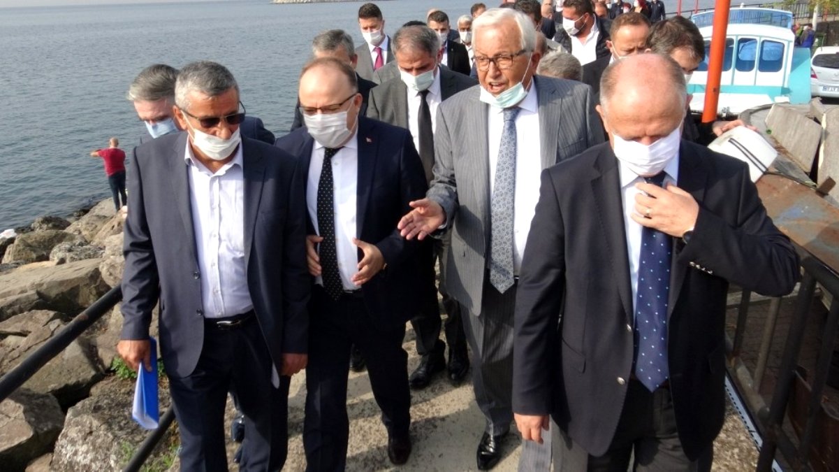 Vali Tutulmaz balıkçı barınaklarını inceledi