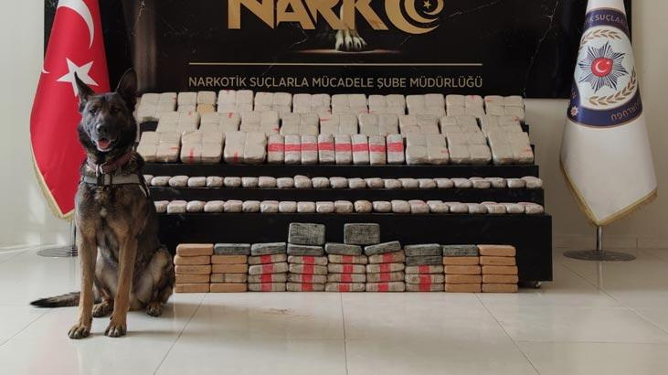 Van'da bir araçta 102 kilo 690 gram eroin ele geçirildi