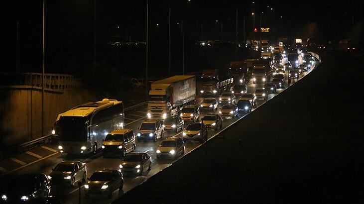 Ve başladı! Gece böyle görüntülendi...