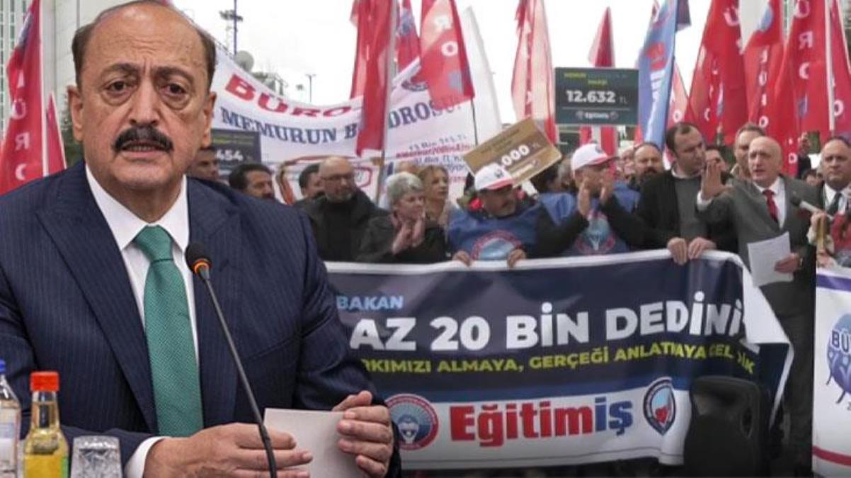 Vedat Bilgin'in maaş açıklaması ortalığı karıştırdı! Onlarca öğretmen soluğu bakanlığın önünde aldı