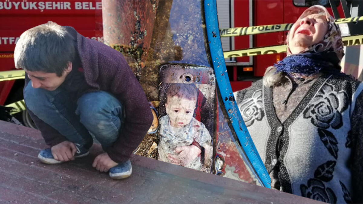 Yangında vücudu yanıp, annesini kaybeden Okay, Ankara'ya gönderildi