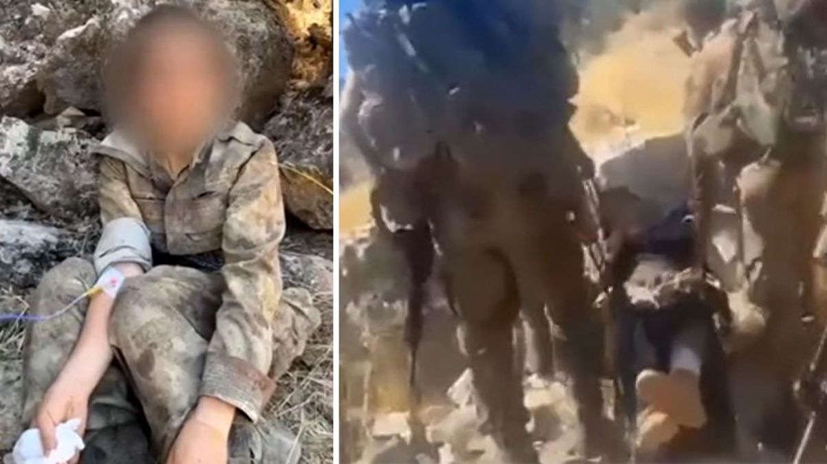 Yaralanan kadın terörist, Mehmetçiğin tavrını görünce 180 derece döndü: Çok etkilendim, hiçbir şey dışarıdan görüldüğü gibi değil