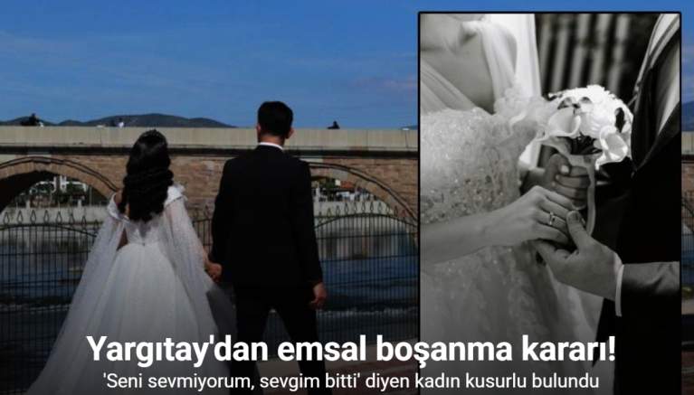Yargıtay’a göre ‘Seni sevmiyorum’ demek boşanma sebebi