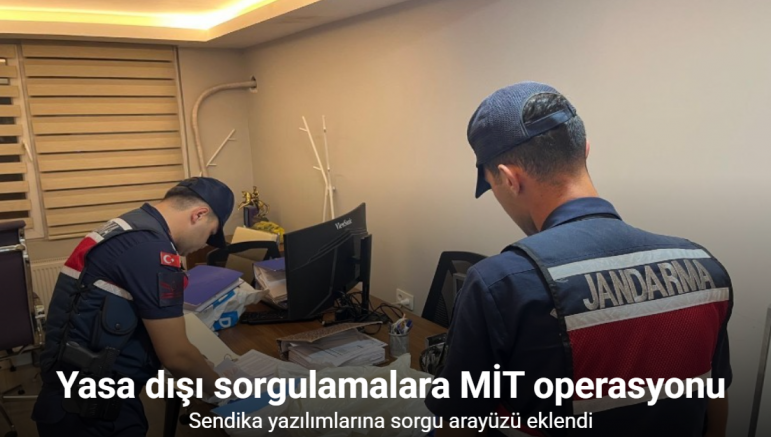 Yasa dışı sorgulamalara MİT operasyonu