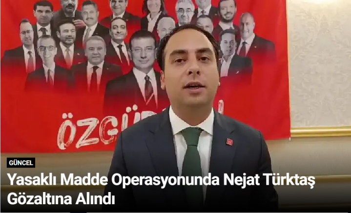 Yasaklı Madde Operasyonunda Nejat Türktaş Gözaltına Alındı