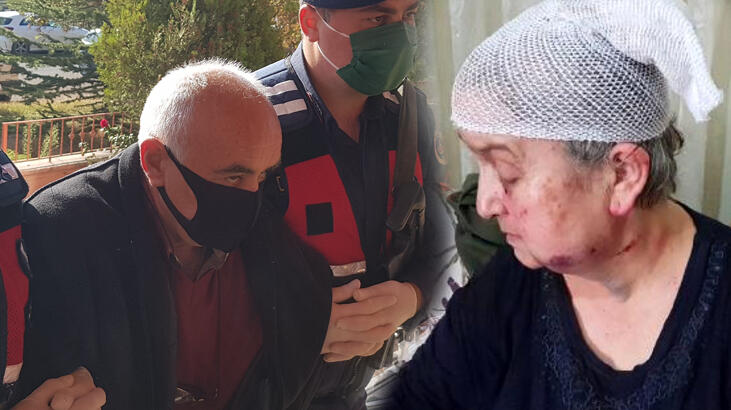 Yaşlı kadını döverek gasp eden zanlı adliyeye sevk edildi!