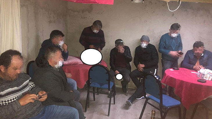 Yayla evine kumar baskınI: 9 gözaltı