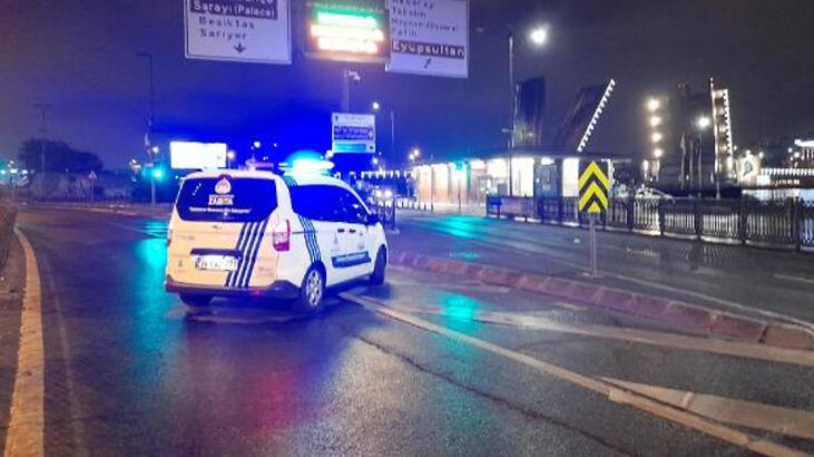 Yeni Galata Köprüsü ile Atatürk Köprüsü araç ve yaya trafiğine kapatıldı