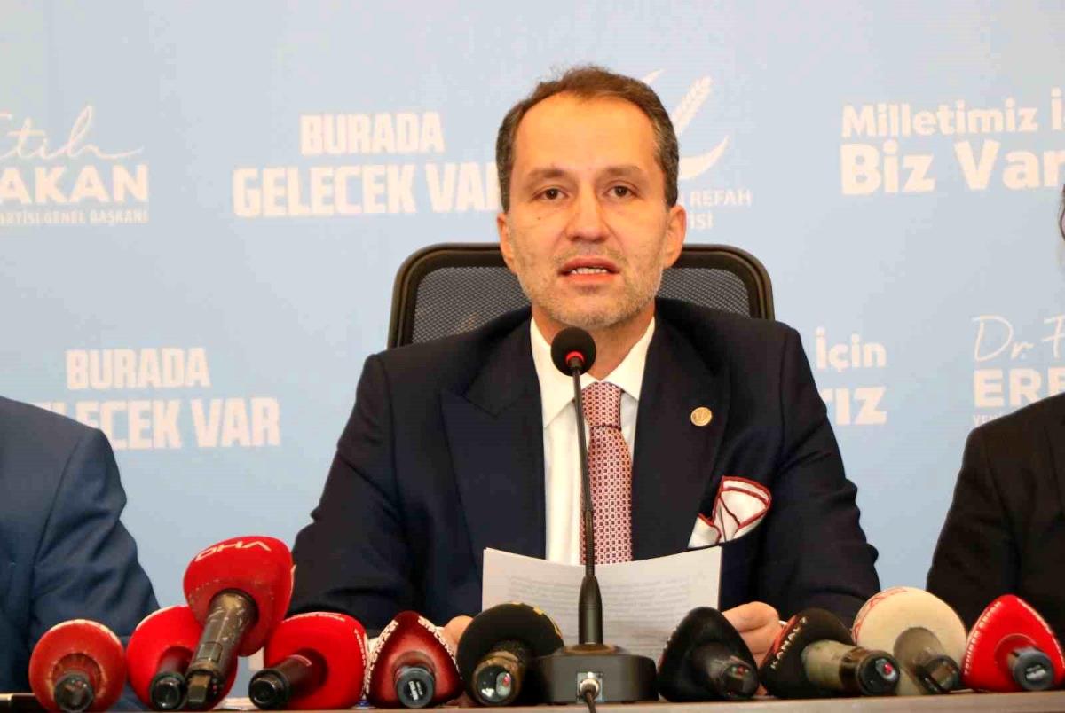 Yeniden Refah Partisi Genel Başkanı Erbakan'dan Kahramanmaraş merkezli depremlere ilişkin açıklama Açıklaması