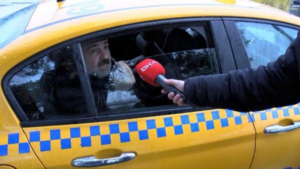 YENİKAPI'DA TAKSİCİLERİN 