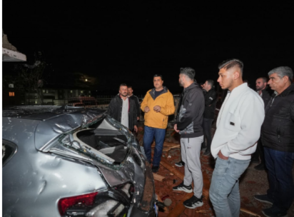 Yılmaz’dan fırtına mağdurlarına 20 bin TL’lik destek müjdesi