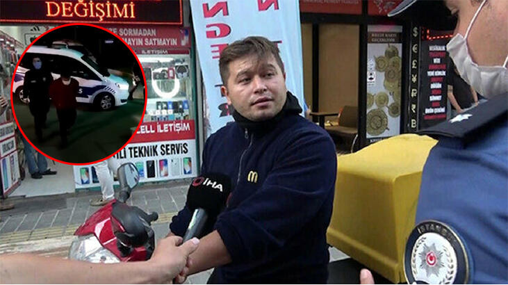 Yine ortaya çıktı! Bu sefer bekçiye saldırdı