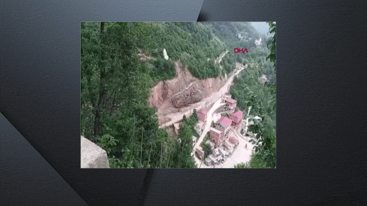 Yol çalışmasında dinamit patlatıldı! Belediye binası hasar gördü