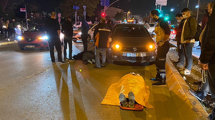 Yol ortasında feci olay! 2 kadın yerden kalkamadı