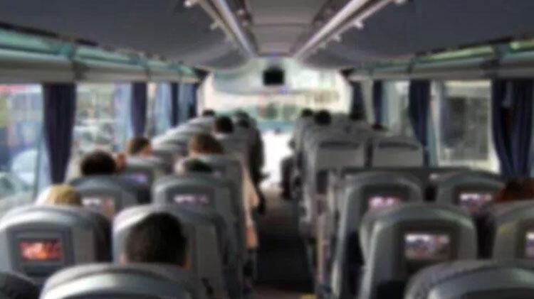 Yolcu otobüsünde koronavirüs paniği! Babaanne ile torunu...
