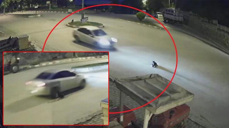 Yolun ortasında yatan köpeği ezdi, hiçbir şey olmamış gibi yoluna devam etti