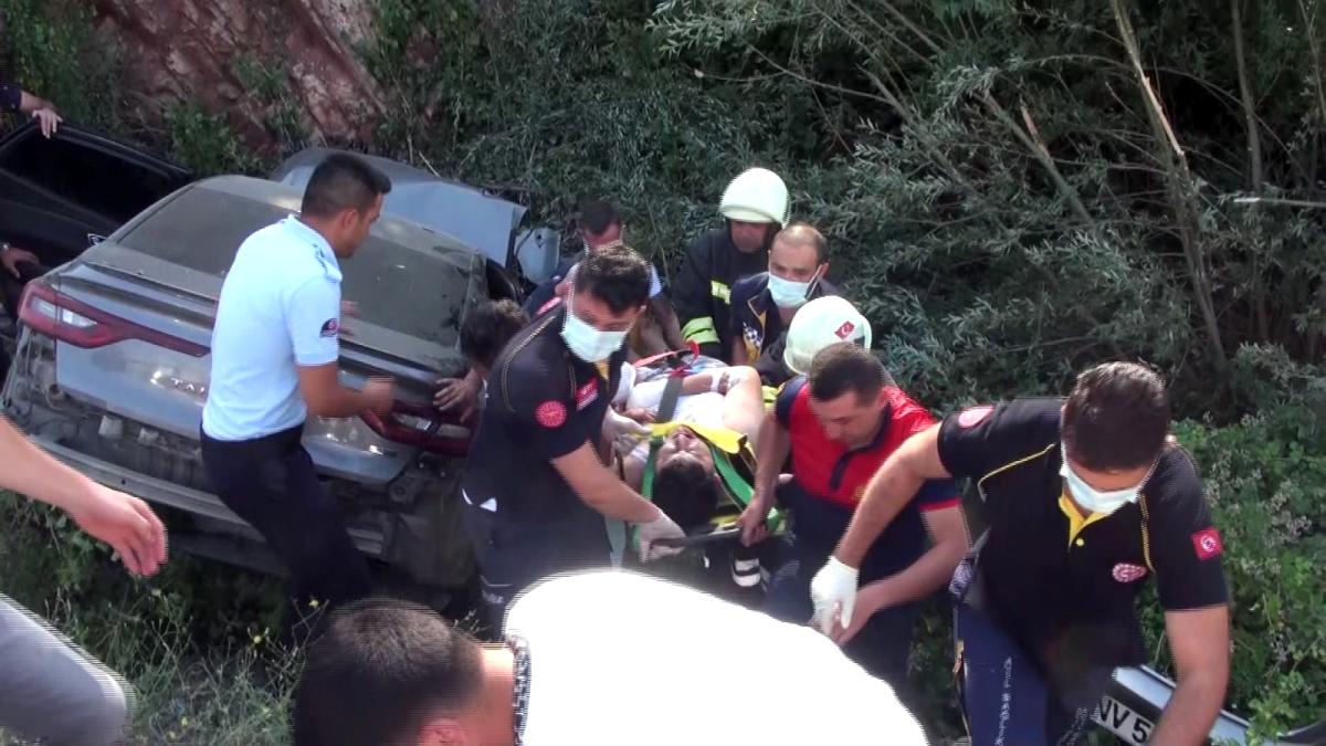 Yozgat'ta trafik kazası 1 ölü 4 yaralı