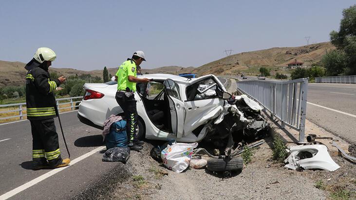 Yozgat'ta trafik kazası: 5 yaralı