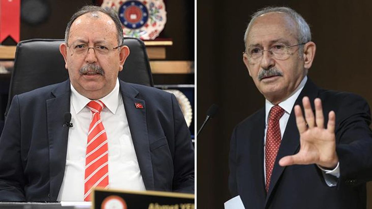 YSK Başkanı Yener'den Kılıçdaroğlu'nun 
