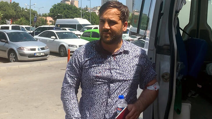 Yurt dışından geldiği Adana'da sopalı saldırıya uğradı