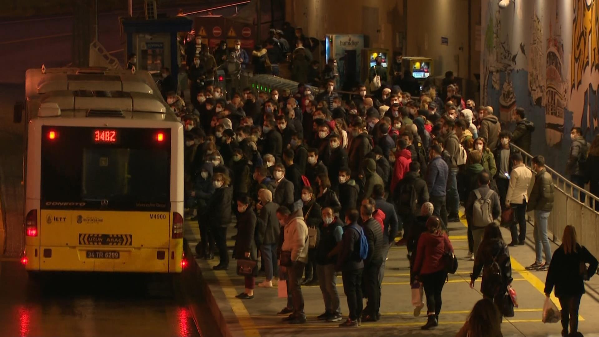Zincirlikuyu'da korkutan manzara... Böyle görüntülendi